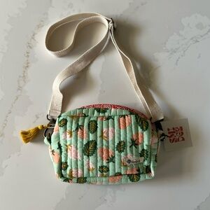 Hemlock Strawberry Quilted Cross Body NWT